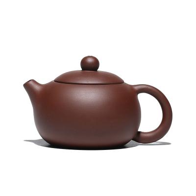 China High Quality Clay Zisha HU Purple Teapot China Yixing Xishi Sand Stocked Purple Tea Set for sale