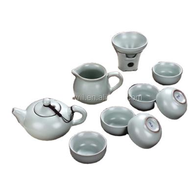 China Wholesale famous chinese ruyao gongfu stored ceramic tea sets for sale