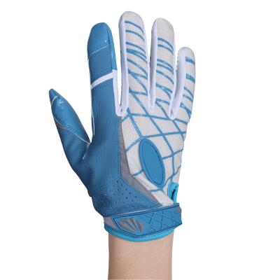 China Wholesale Soccer Football Gloves Full Finger Silicone Goalkeeper Gloves Non-slip Professional Breathable Rugby Gloves for sale