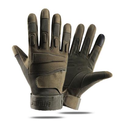 China Safety Tactical Waterproof Full Finger Scratch Resistant Mountaineering Field Fighting Full Finger Mitt for sale