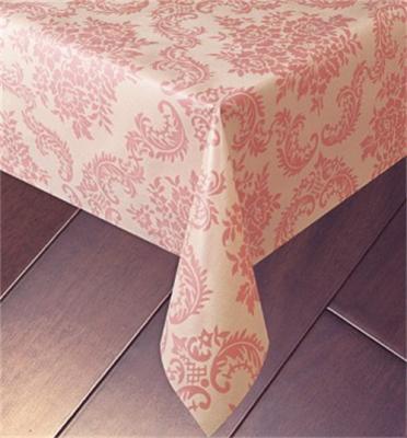 China 0.20 Mm Thick Custom Printed Oil Proof Tablecloth Waterproof 137 Cm Length For Dining Room for sale