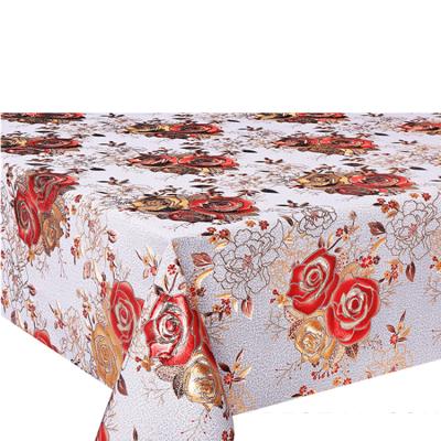 China XHM Factory Manteles Jacquard Tablecloth Tablecloth Waterproof Plastic for sale