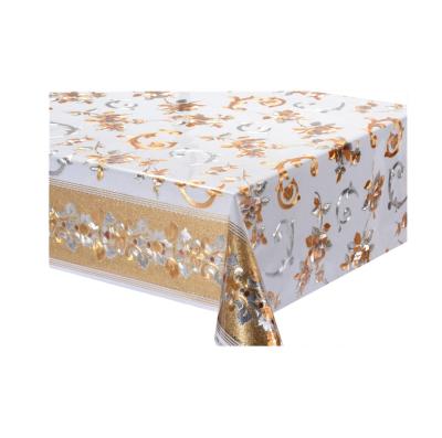 China XHM Factory Vintage Christmas Elegant Waterproof Tablecloths For Deco DJ 2537(3) for sale