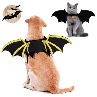 China 2021 New Stocked Pet Halloween Dog Harness Pet Costume With Bell for sale