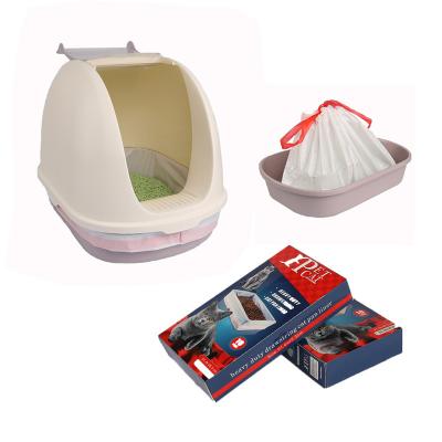 China Sustainable Duty Viable Cat Litter Box Liners Jumbo Cat Litter Liner Extra Heavy for sale