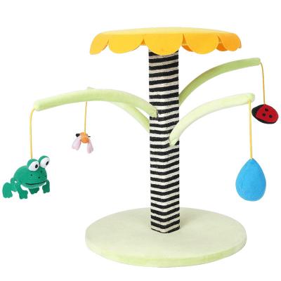 China Multi-Functional Standing Frame Miniature Cat Climbing Platform Cat Jumping Toy for sale