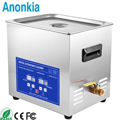 China Digital Pro Ultrasonic Cleaner With Heater 10L Portable Dental Digital Pro Ultrasonic Bath Cleaner With Heater for sale