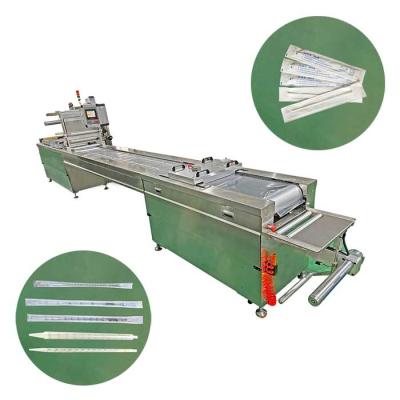 China Automatic Food Stretch Film Pipette Packing Machine for sale