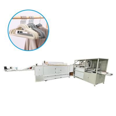 China Hanger Flocking Automatic Velvet Hanger Making Machine For Flocking Hangers for sale