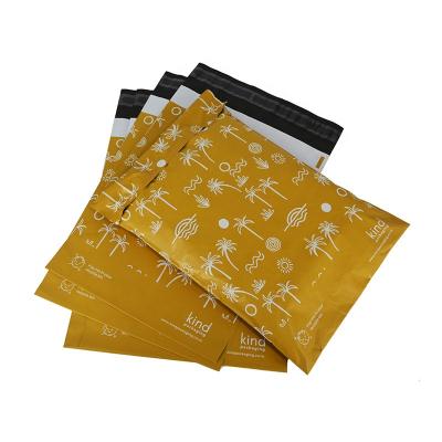 China Gift & Amazon Craft 50pcs Colored Polybag Branded Mailing Poly Mailing Bags Custom Printed 15X19 Orange for sale