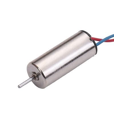 China Totally Enclosed Shaft Diameter 1.0MM 716 1.5v 3v Mini DC High Speed ​​Coreless Motor For UAV Tattoo Pen Aerial Model for sale