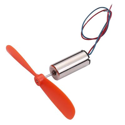 China Factory hot sale 716 1.5v 3v mini high speed coreless dc motor totally enclosed for tattoo pen model four axis aero planes for sale