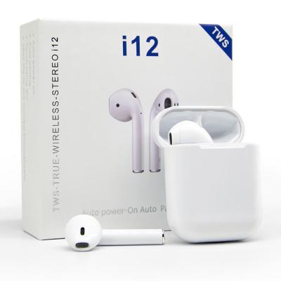 China 2020 Original i12 In-Ear Headphones Mini Auriculares Audifonos 5.0 Genuine Wireless I12 Earphone Tws Earbuds for sale