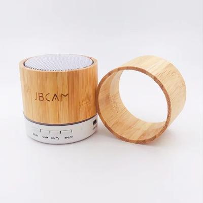 China No Business Gift Wooden Speaker Environmental Bamboo Mini Wireless Speaker Pad for sale