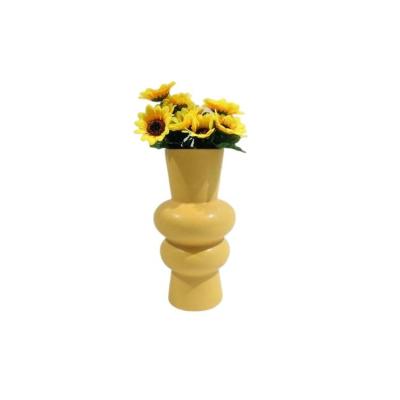 China Wholesale Minimalist Texture Home Decor Modern Decoration Ceramic Vases for sale