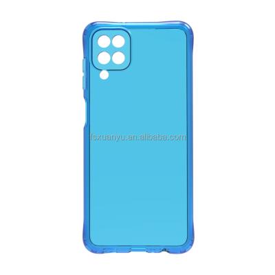 China Soft TPU 2.0mm Shockproof For Samsung a12 Case Crystal Clear Mobile Phone Cover For a12 Mobile Phone Shockproof Case For a12 for sale