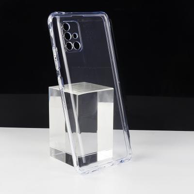 China Crystal Clear TPU 4 Corner Shockproof Airbags Soft Phone Bumper Case for Samsung Galaxy A51 5G, Full-body Protector Cover for SM-A516 for sale