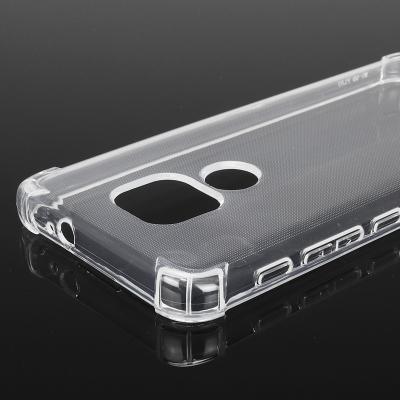 China Airbag shockproof design rock clear soft tpu cell phone case for Motorola Moto G9/G9 Play/E7 plus universal G9 plus G9 power back cover for sale