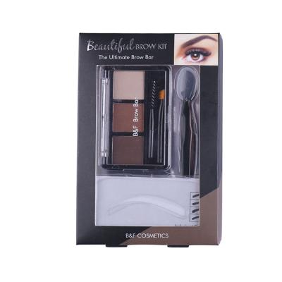 China Wholesale Private Label Waterproof Microshading Pigment Growth Henna Matte Waterproof Eyebrow Headlight Kit for sale