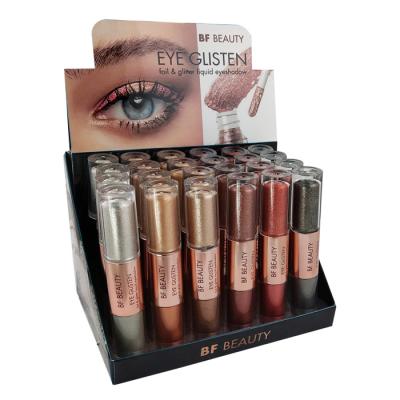 China Duochrome Liquid Duo Chrome Shimmer Eyeshadow Waterproof High Pigmented Liquid Eyeshadow Set for sale