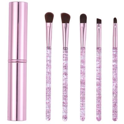 China Fan Brush Small Best Cute Professional High End Makeup Brush Set Low MOQ Luxury Logo Personalized Makeup Brushes Set Custom Made for sale