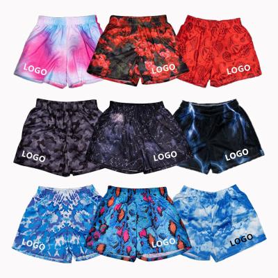 China Mesh Logo Shorts High Quality Basketball Polyester Summer QUICK DRY OEM Pocket Custom Sublimation Workout Gym Shorts for sale