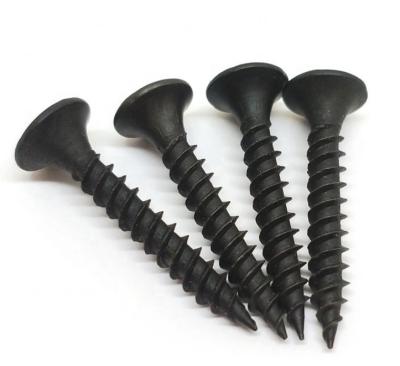 China Factory Price Classic Antique Flat Black Phillips Bugle Head Drywall Screws For Particle Board for sale