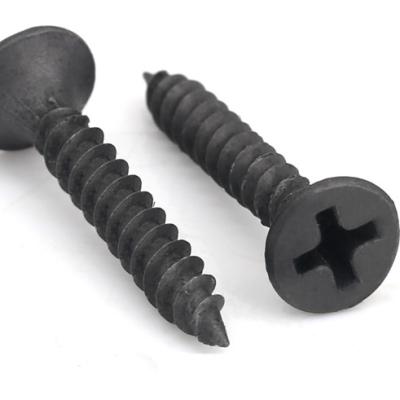 China Top Quality Unique Design Flat Black Phosphating Countersunk Head Drywall Self Tapping Screw for sale