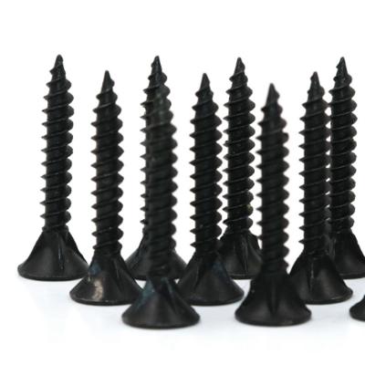 China Matte Black Wire Bugle Head Rough Drywall Screws For Repair Plasterboard Timber for sale