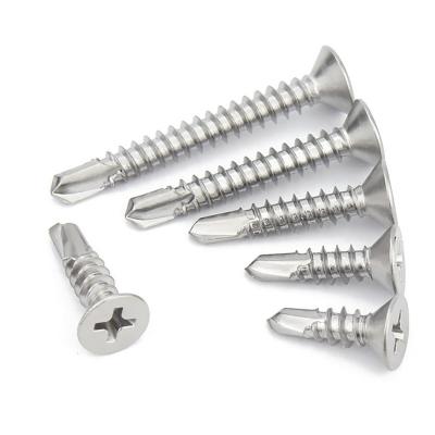 China Pan Free Sample Personalized M4.2 Single Steel Rust Viti Anti Rust Phillips Stainless Steel Self-drilling Screw Piatta Testa for sale