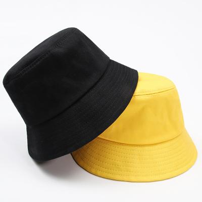 China 60cm Bucket Hat Fisherman Cap Spring Summer Sun Hat Fashion Big Size Style New Solid Color Cotton Women for sale