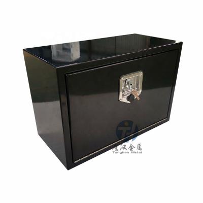 China Sale Waterproof Whole Weatherproof Steel Powder Coated Recessed Door Under BodyTruck Tool Box for sale