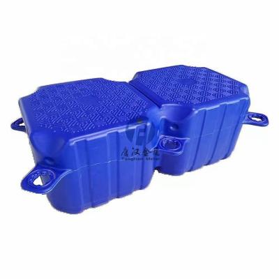 China Durable Marine Floater Plastic HDPE Fish Farm Float Cages Modular Potoon PE Potoon Floating Dock Floating Platform for sale