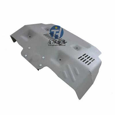 China Durable Aluminum Engine Guard Auto Parts Under Body Cover Anti Skid Plate For 4 Runner for sale