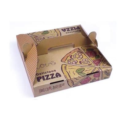 China Food Pizza Box Customized OEM High Quality Takeout Delivery Food Box for sale