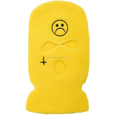 China JOINT Design Your Own SkiMask Knit Ski FaceMask Neon Balaclava for sale