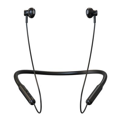 China Perfect Noise OEM BT 5.0 Neckband Band Headphones Running Wireless Sports Round Earbuds Noise Cancel Mic for sale