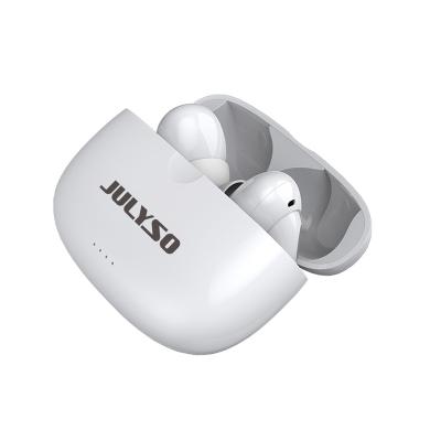 China Julyso 2022 Mini Portable Noise Canceling And High Quality Wireless In-Ear BT Earbuds Stereo Radio For Mobile Phone for sale