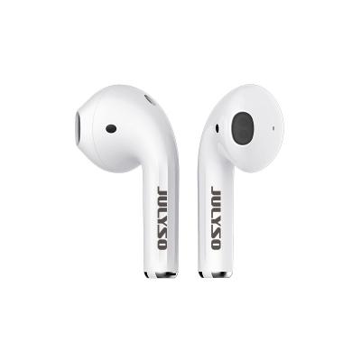 China Mini Portable Julyso White TWS Earbuds BT 5.2 Mini Sport Wireless Earphone Earbuds for Mobile Phone for sale