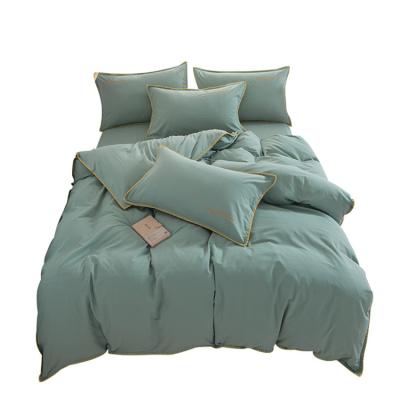 China Sustainable Wholesale Soft And Cozy 100% Washed Cotton Home Bedding Set for sale