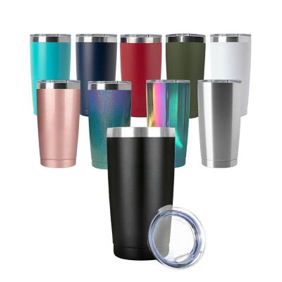 China OEM 20oz Tumbler Stainless Steel Sip Double Lid Wall PORTABLE Vacuum Insulated Travel Bottle, Custom Color and Logo for sale