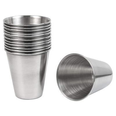 China Modern 2 Ounce Stainless Steel Shot Glass Espresso Shot Cups Barware Drinking Vessel For Home Bar Restaurant for sale