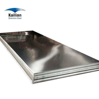 China Kitchenware Steel Sheet 304 Plate Price Per Mirror 0.6mm Ton 2b Finish Sus SS 410 Stainless for sale