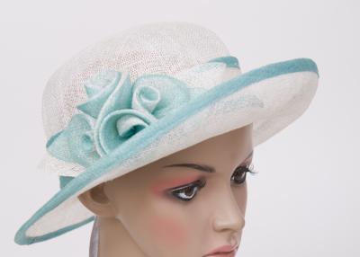 Cina Cappelli brevi 9cm alla moda delle signore Sinamay del bordo/cappelli vestito dalle signore per il partito in vendita