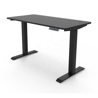 China (Height)Adjustable Ergonomic Dual Motor Stand Up Desk Table Electric Adjustable Height Adjustable Standing Desk for sale