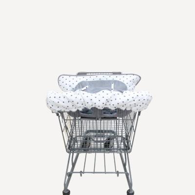 China Infant Folding Umpire Chair Cover Toddler Grocery Cart Cover 2 in 1 Shopping Cart Cover for Baby for sale