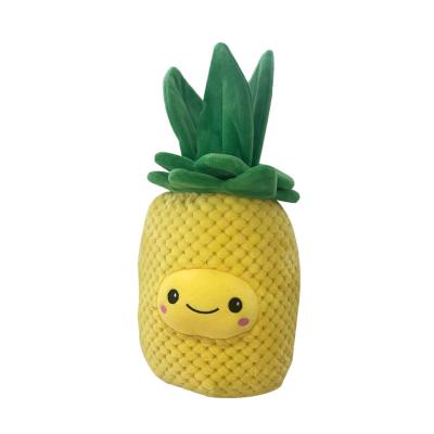 China 2022 New Key Children Toys 2022 Plush Stuffed Toy Factory Pineapple Fruit Plush Doll Cute For Children for sale