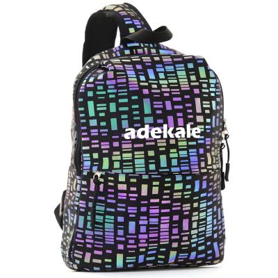 China High Quality Custom Holographic Glowing Reflective Basketball Bag for sale