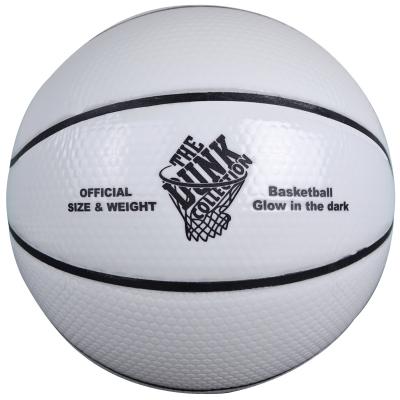 China 2019 New Design Outdoor Basketball Gift Ball Glow Game Custom Logo for sale