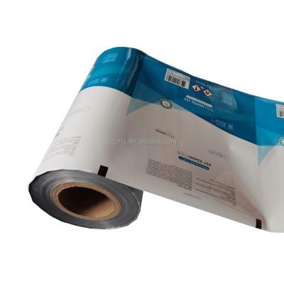 China Food Roll/PET Plastic Film Lamination Silver Thermal Film/Lamination Roll Wrapping Metallic PET Film for sale